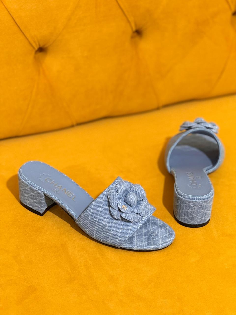 Chanel sandals heels