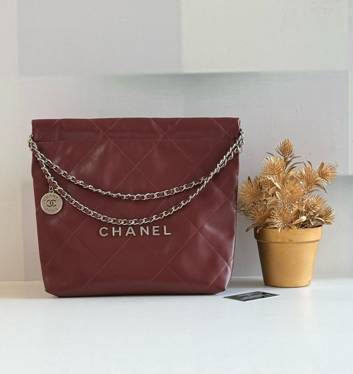 Chanel bag tote denim