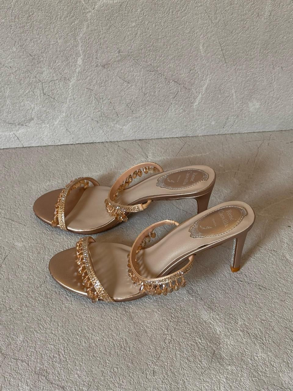 Rene caovilla sandals heels