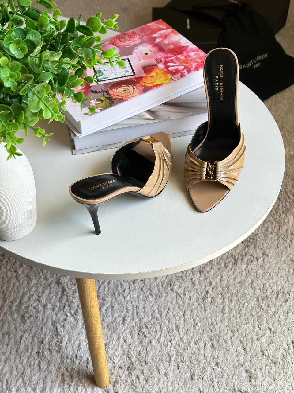 Ysl sandals heels