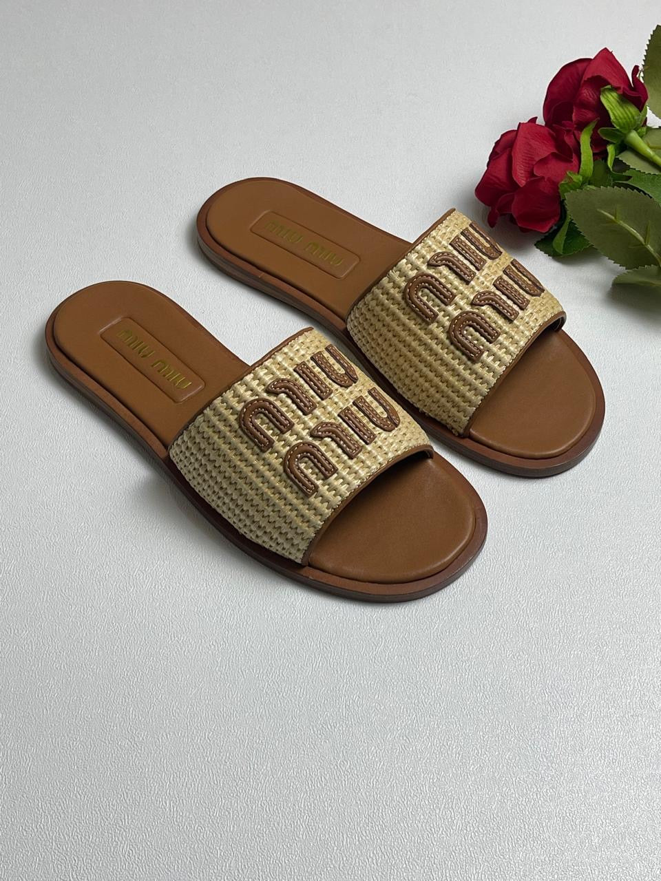 Miu miu slippers