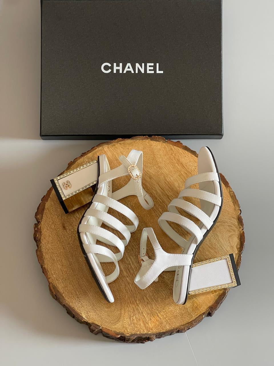 Chanel sandals heels