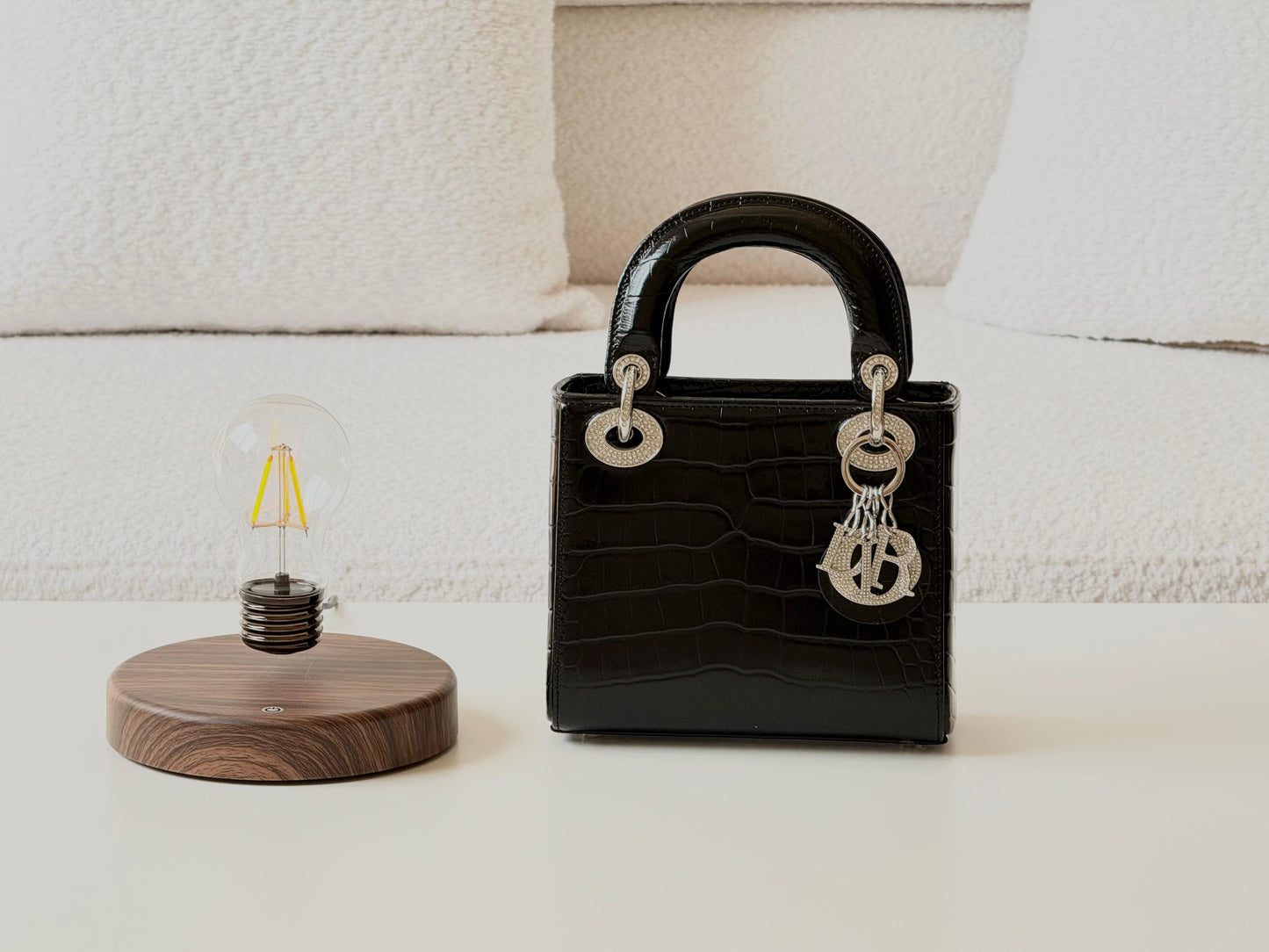 Lady Dior bag crocodile