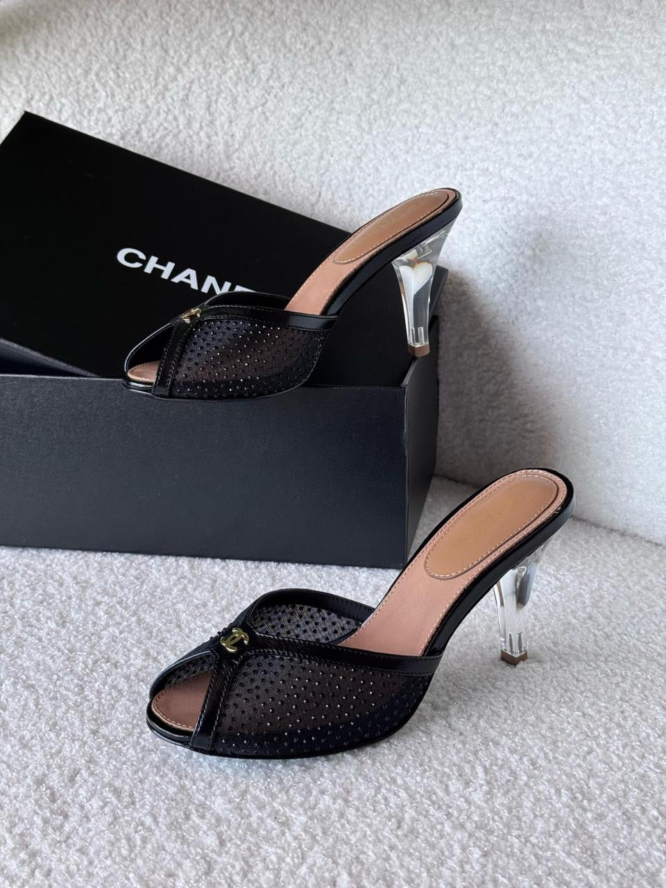 Chanel sandals heels