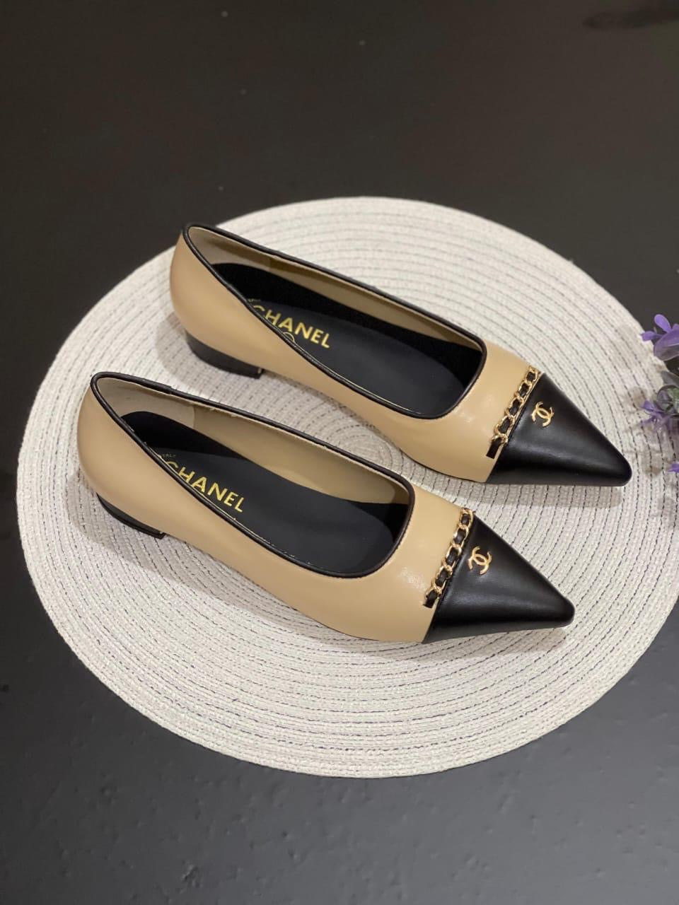 Chanel heels - low heels