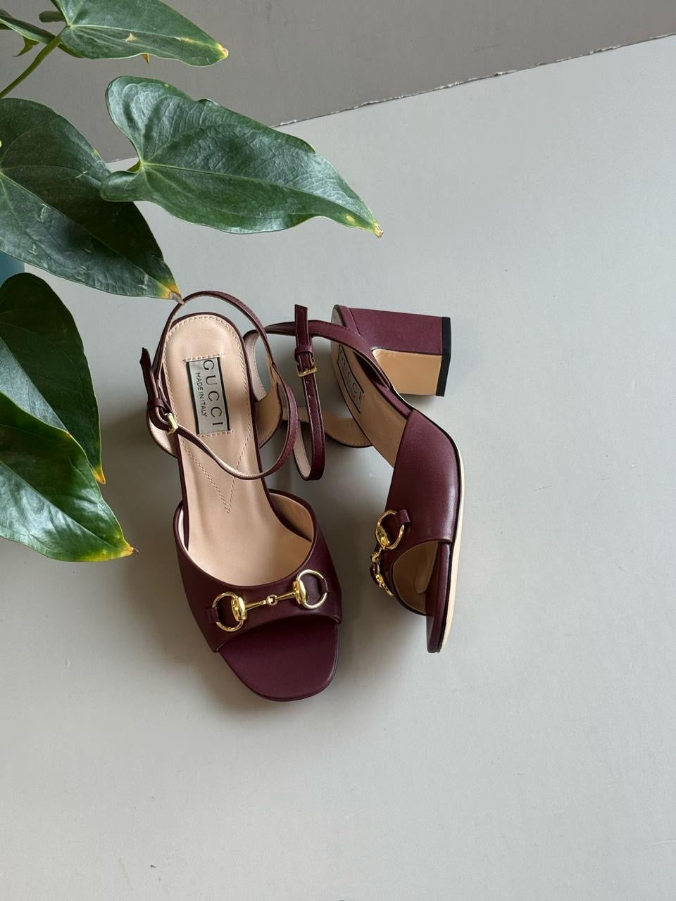 Gucci sandals heels