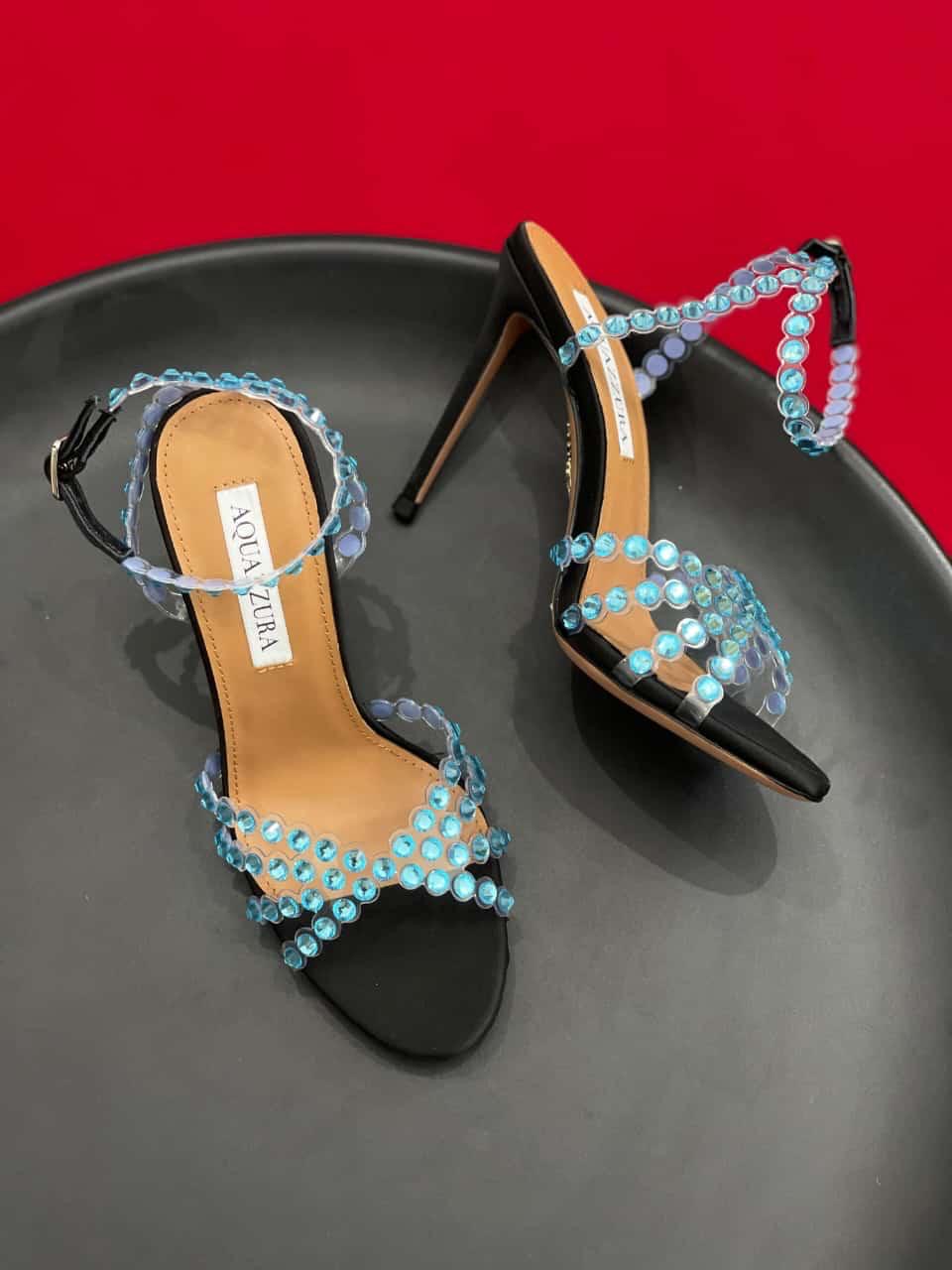 Aquazurra sandals heels