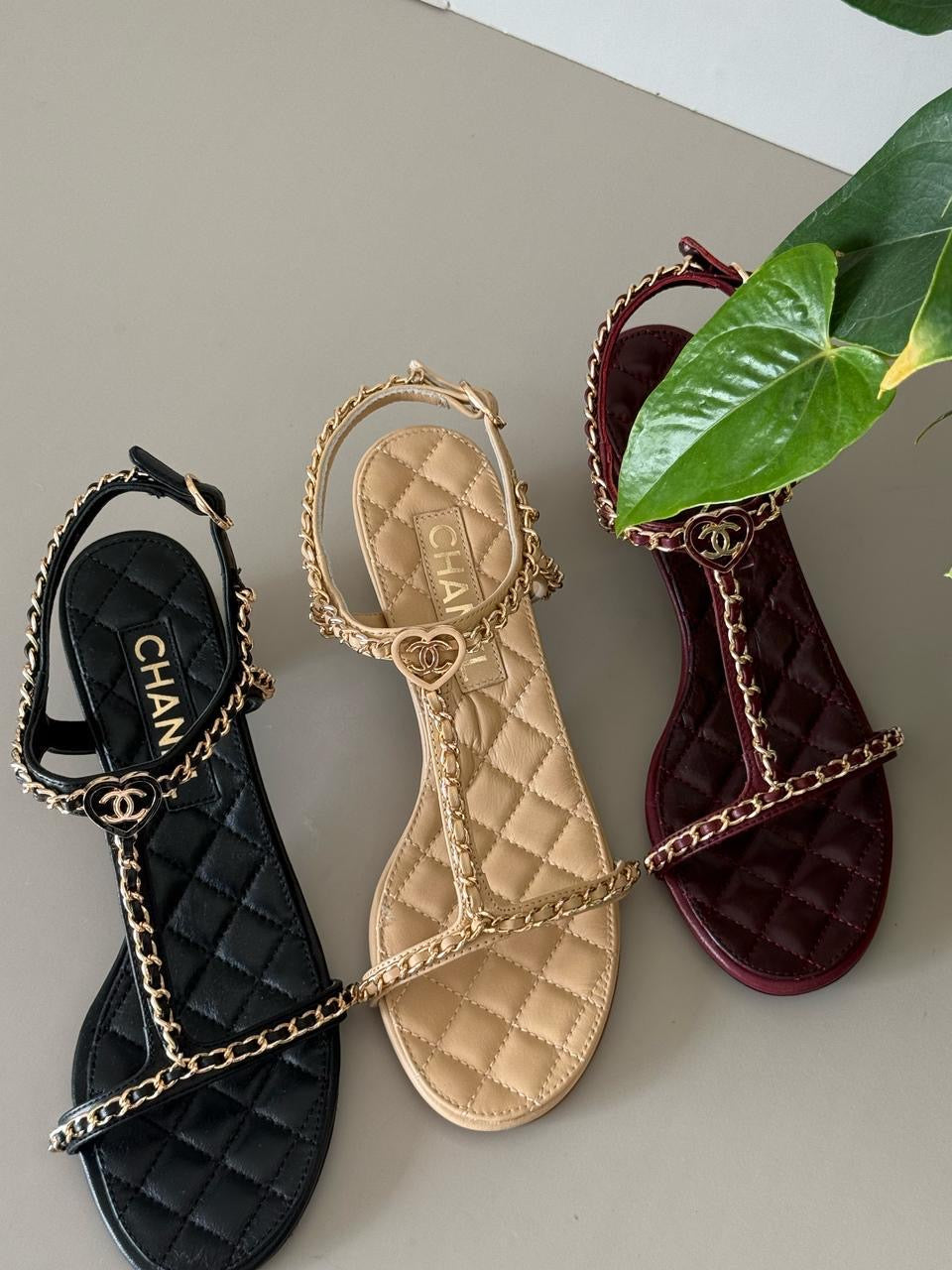 Chanel sandals heels