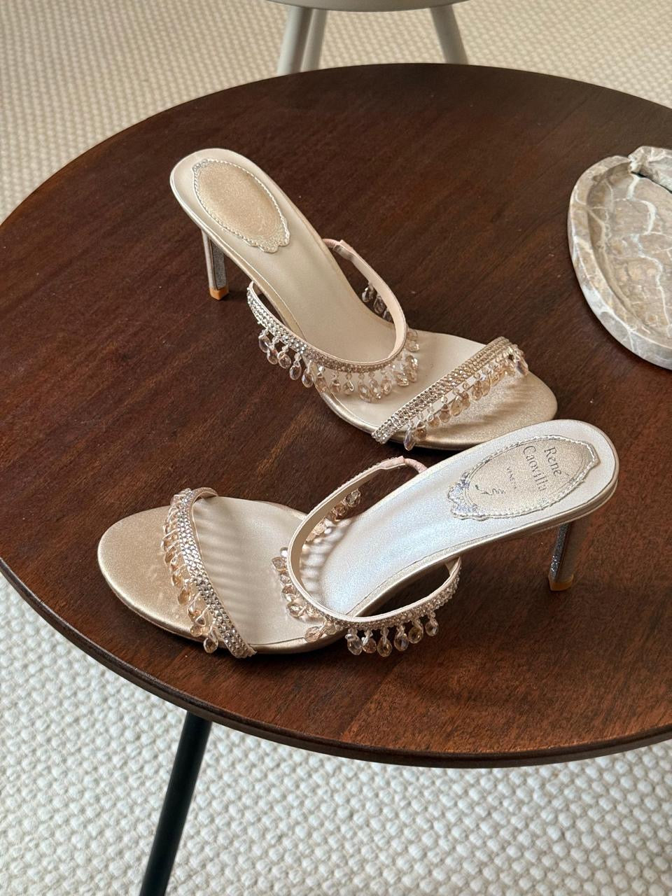 Rene caovilla sandals heels