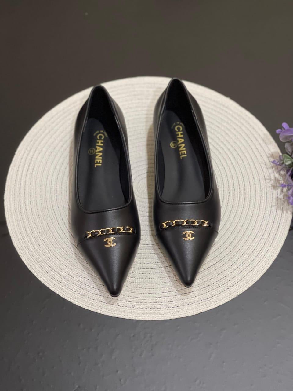 Chanel heels - low heels
