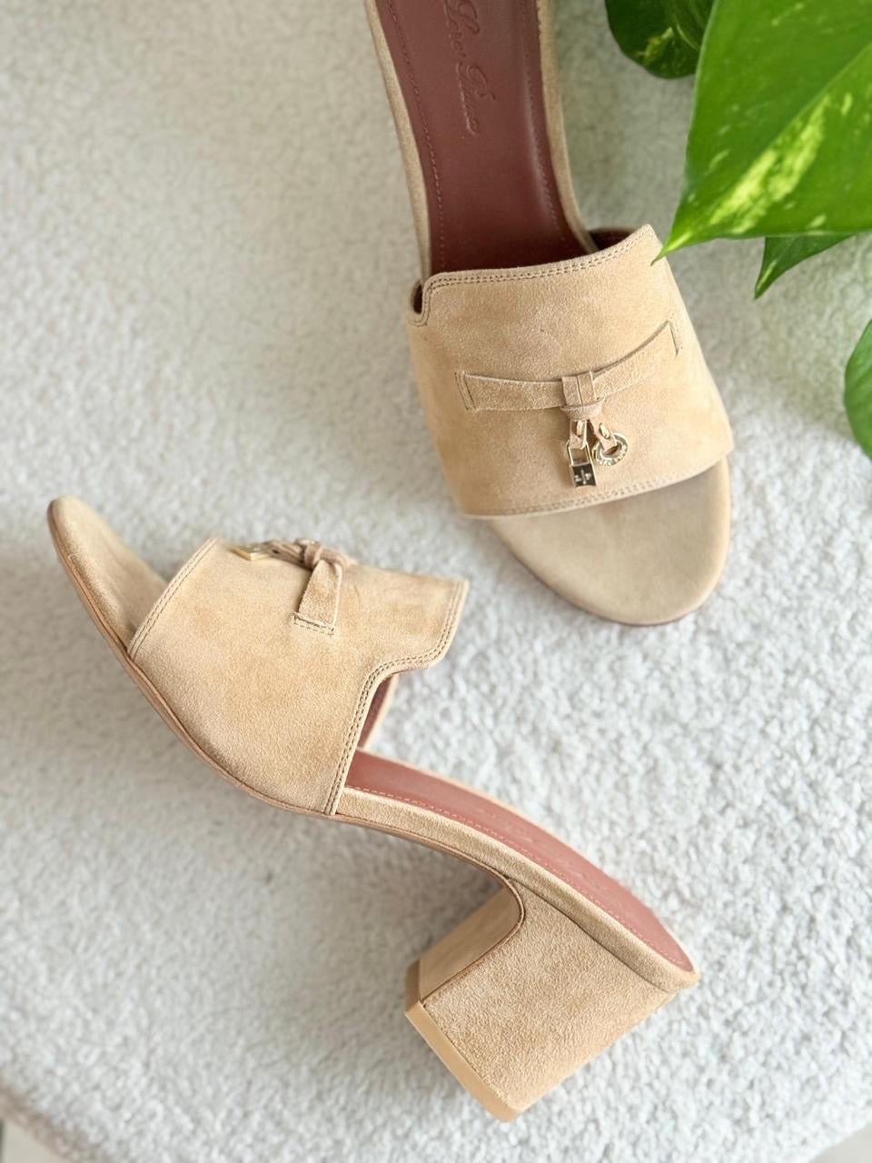 Loro piana sandals heels