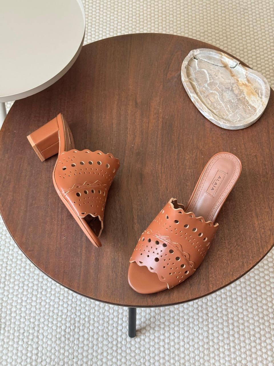 Alaia sandals heels