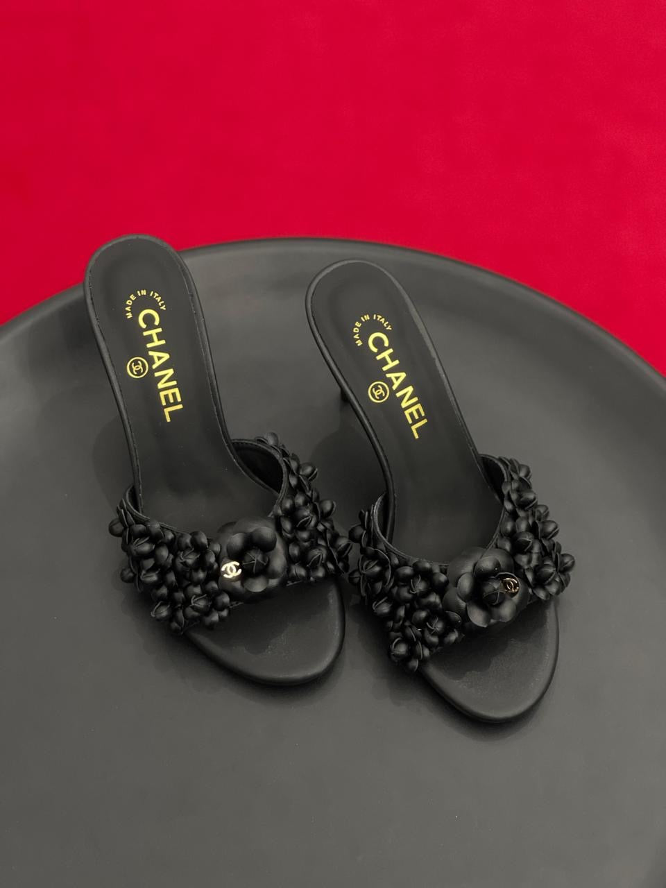 Chanel sandals heels