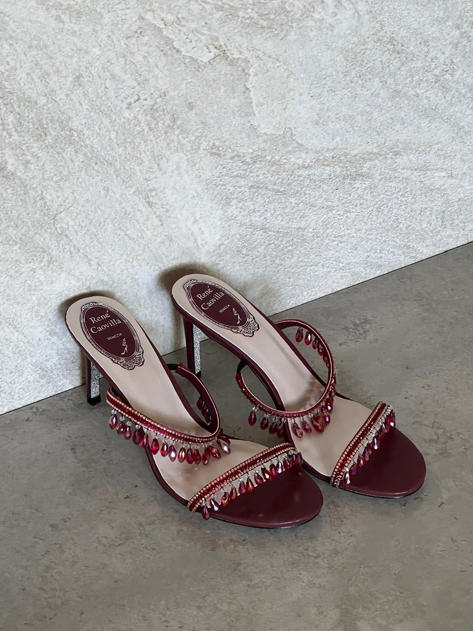 Rene caovilla sandals heels