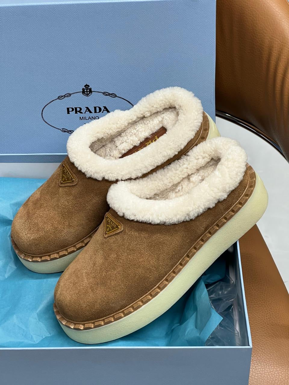 Prada mules