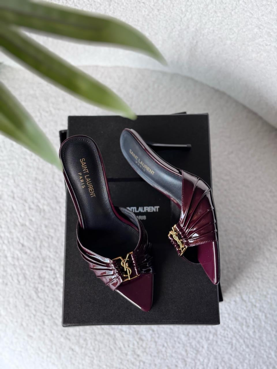 Ysl sandals heels