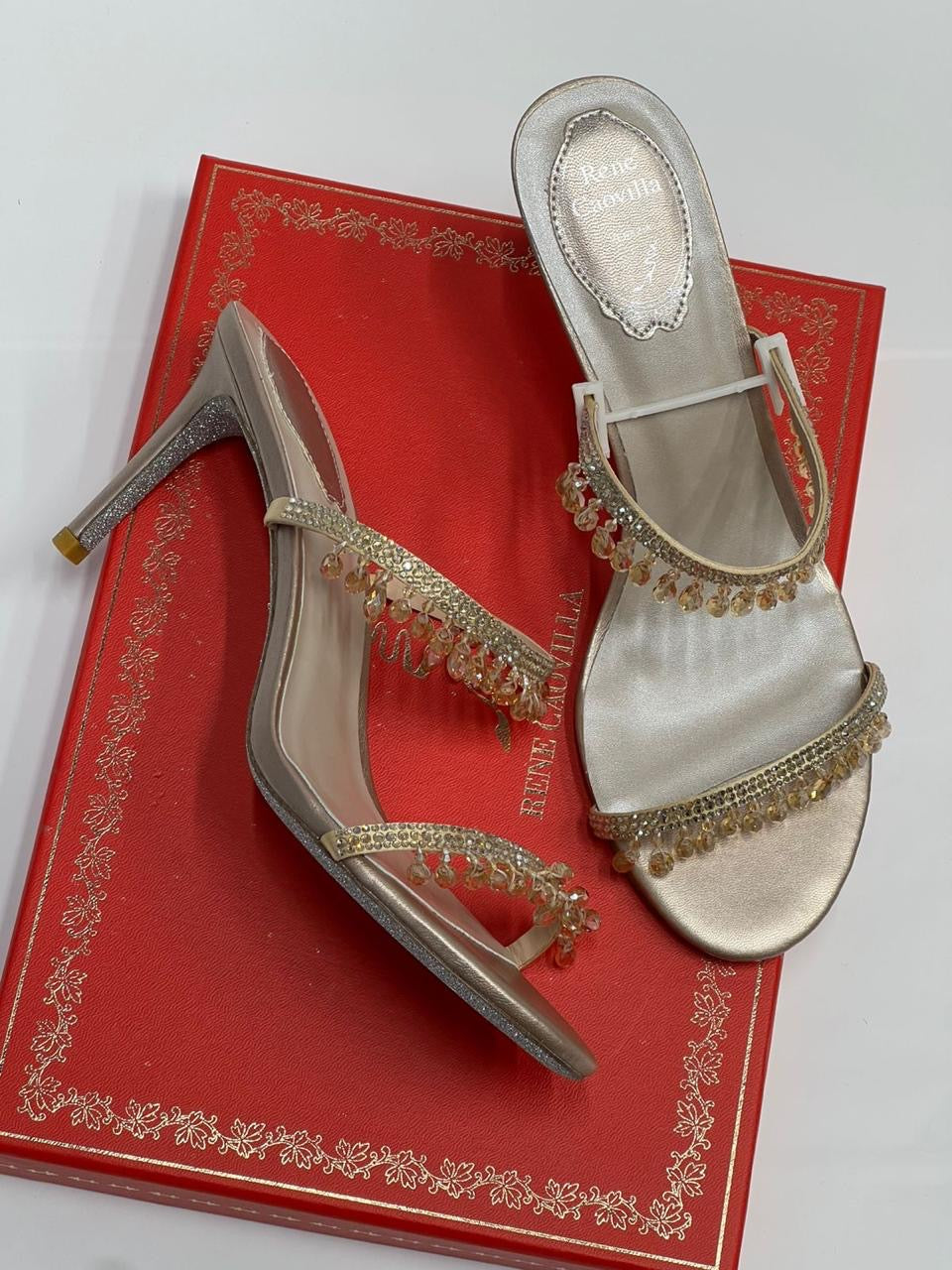 Rene caovilla sandals heels