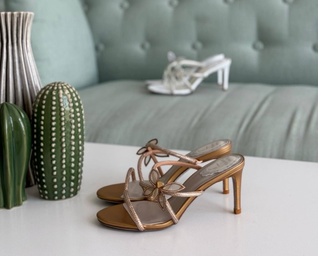 Rene caovilla sandals heels