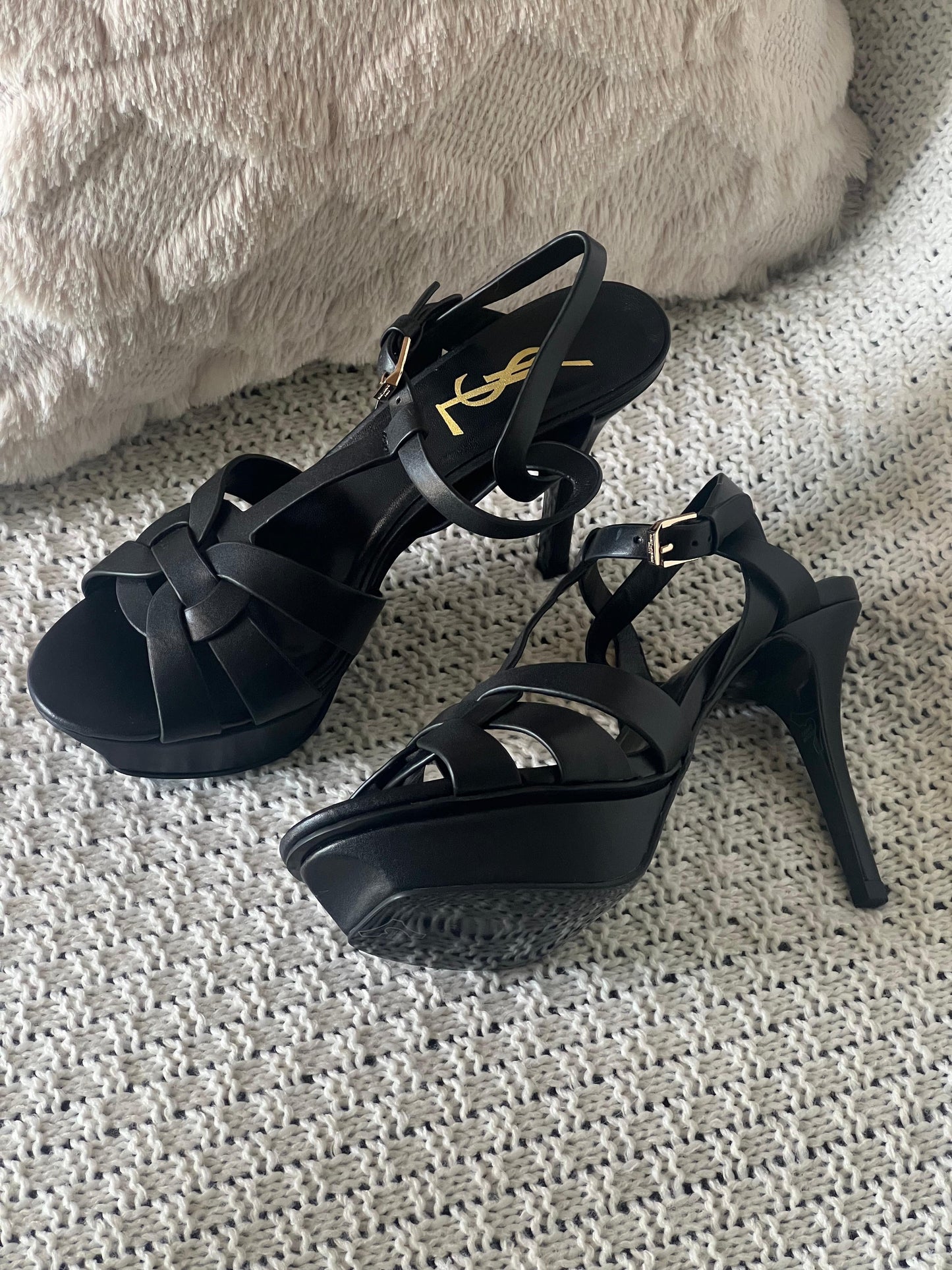 Ysl sandals heels