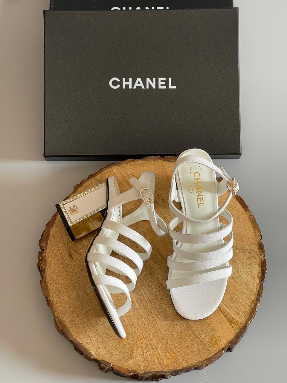 Chanel sandals heels
