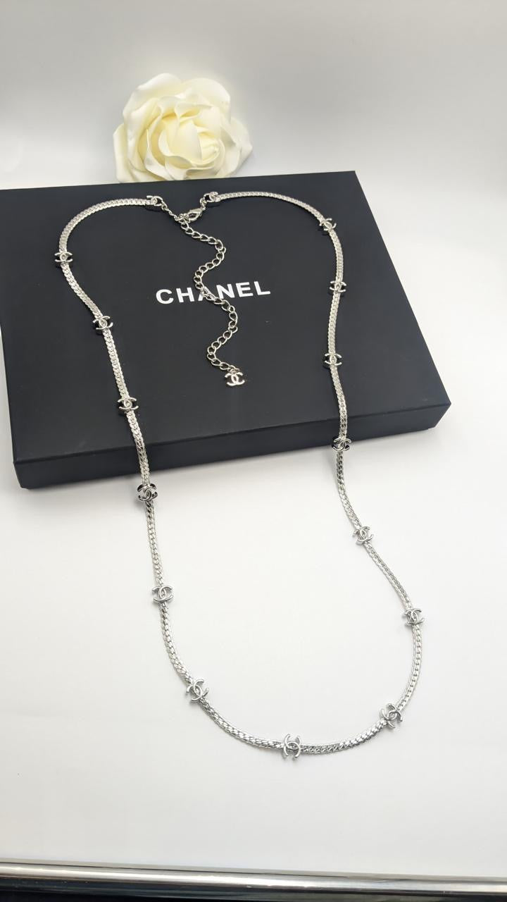 Chanel necklace - chanel belt
