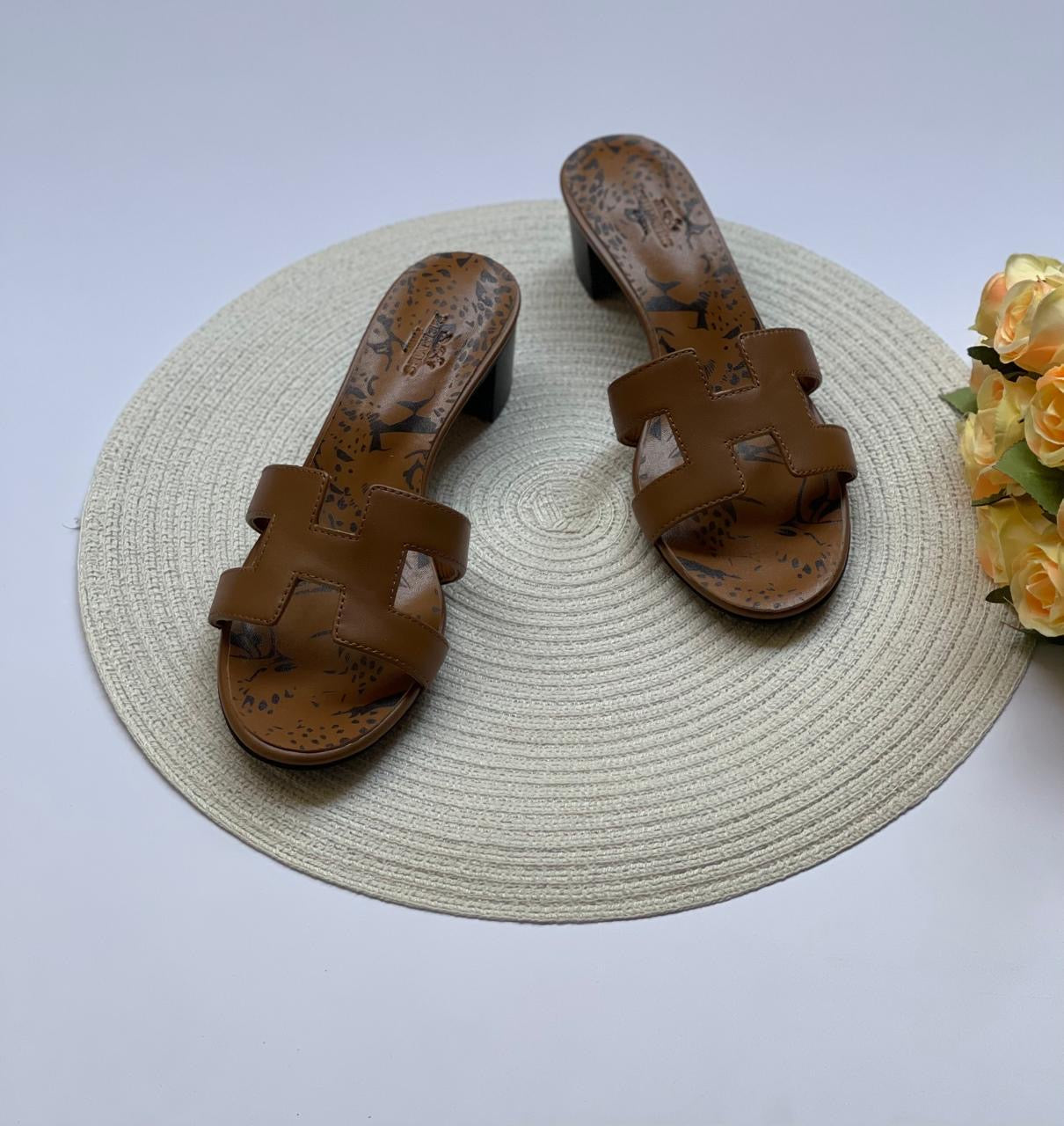 Lv sandals heels