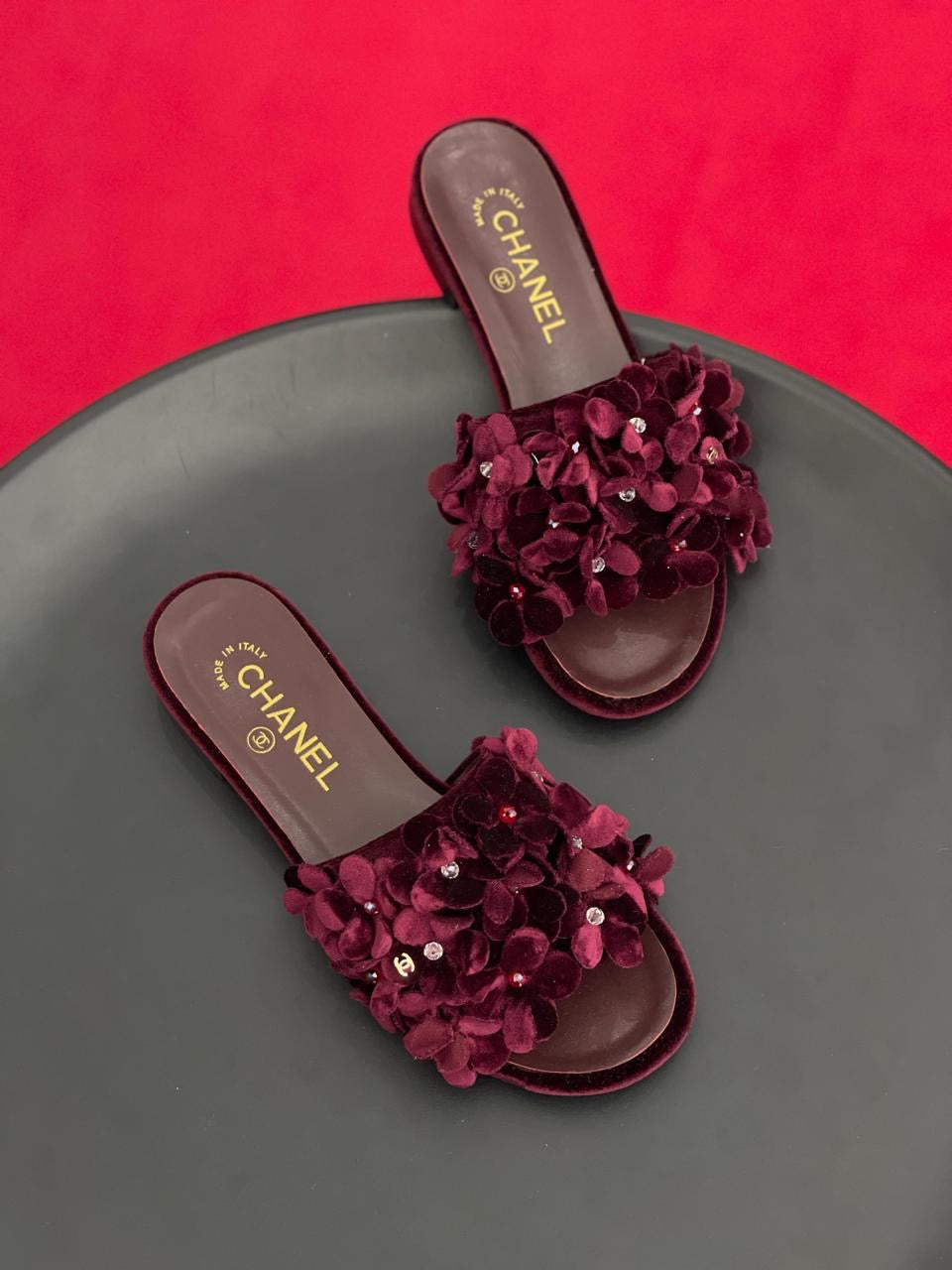 Chanel slippers