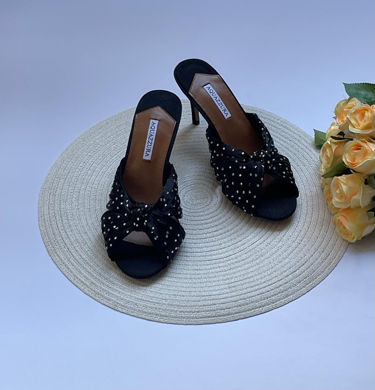 Aquazurra sandals heels