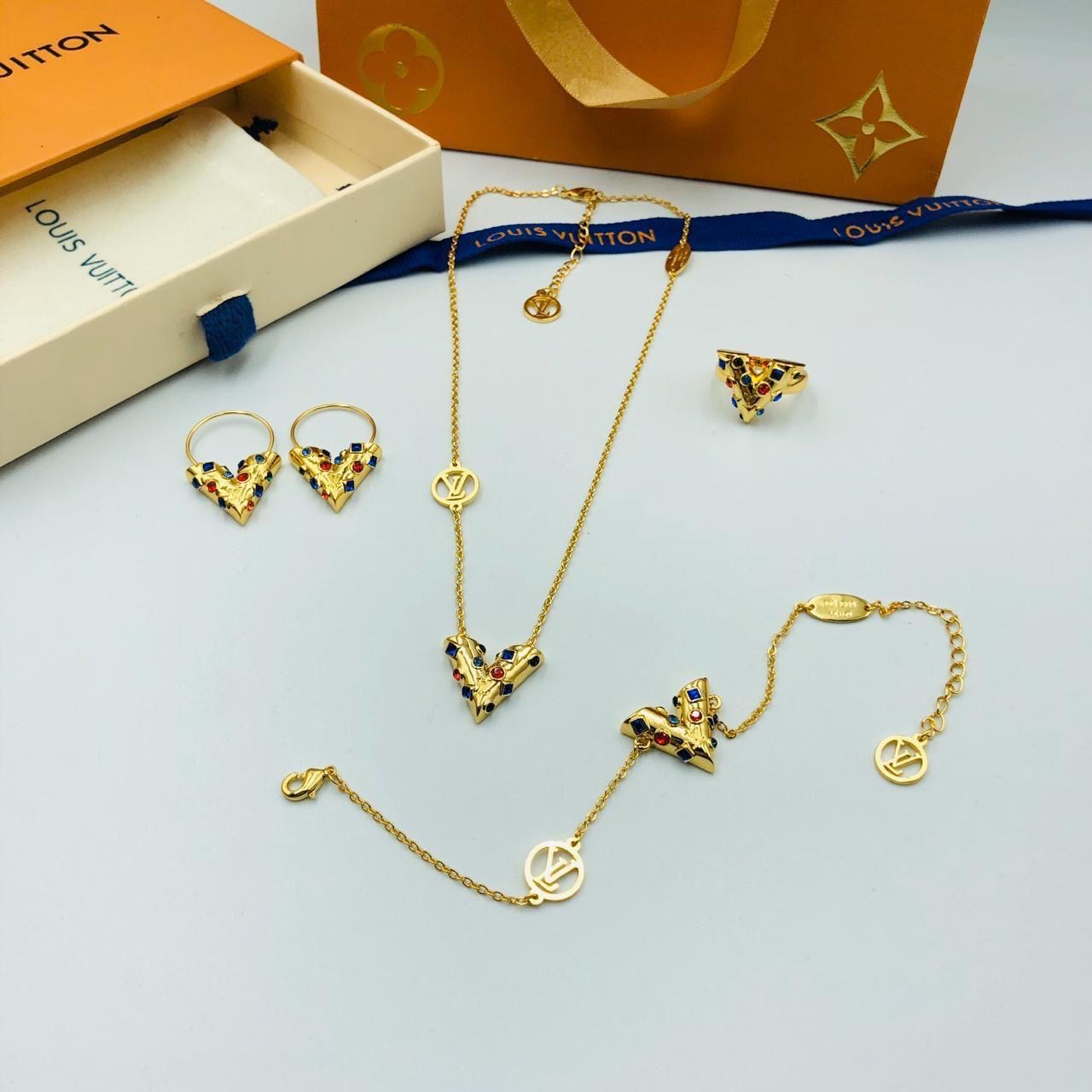 Lv jewelry set