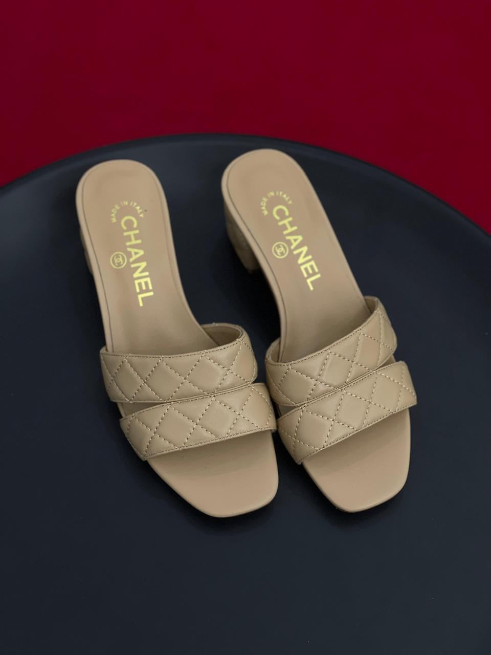 Chanel sandals heels