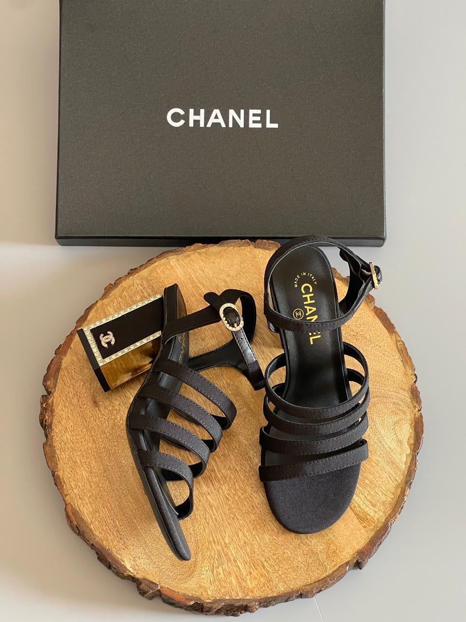 Chanel sandals heels