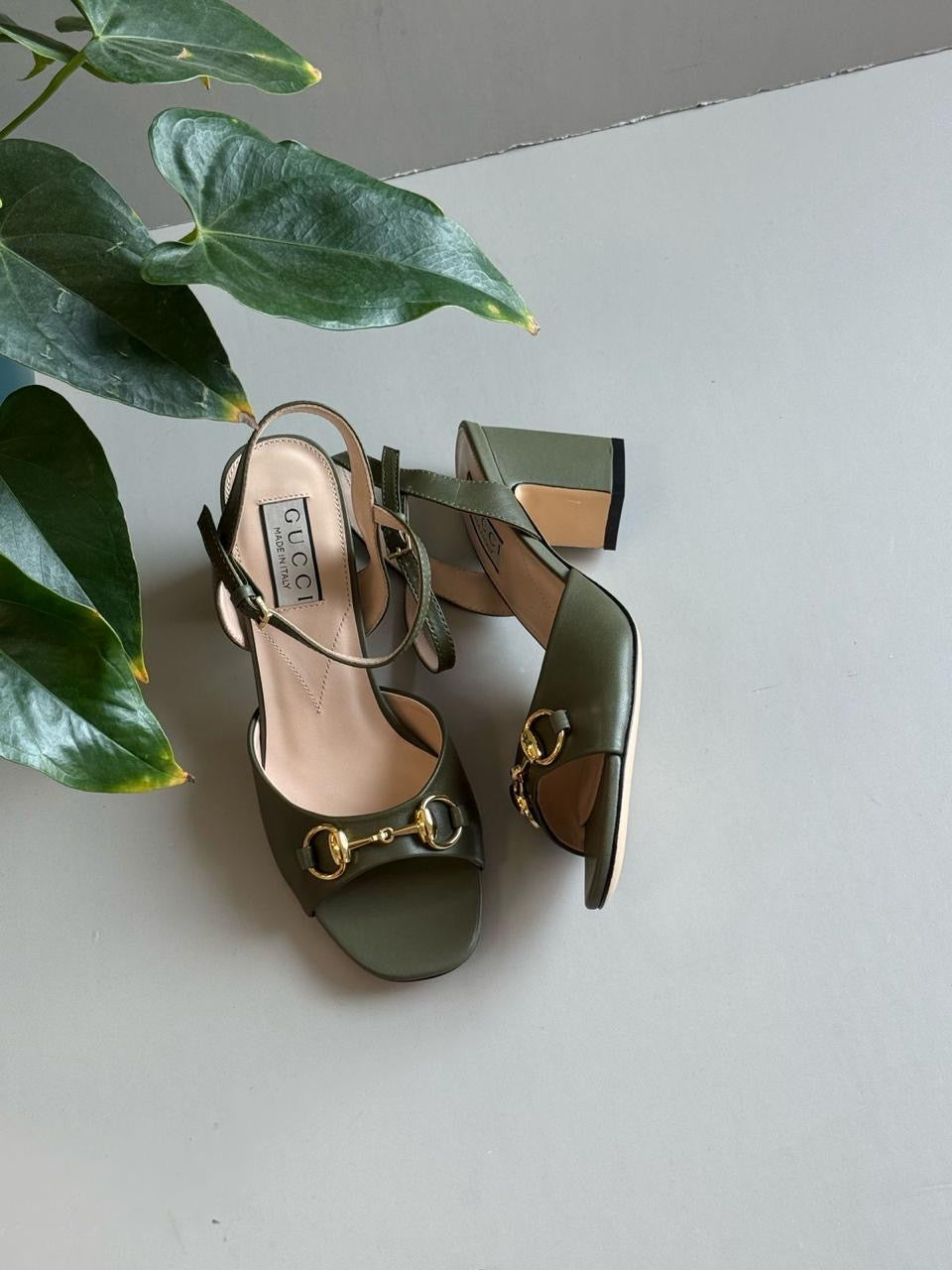 Gucci sandals heels
