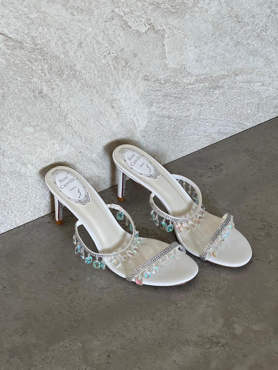 Rene caovilla sandals heels