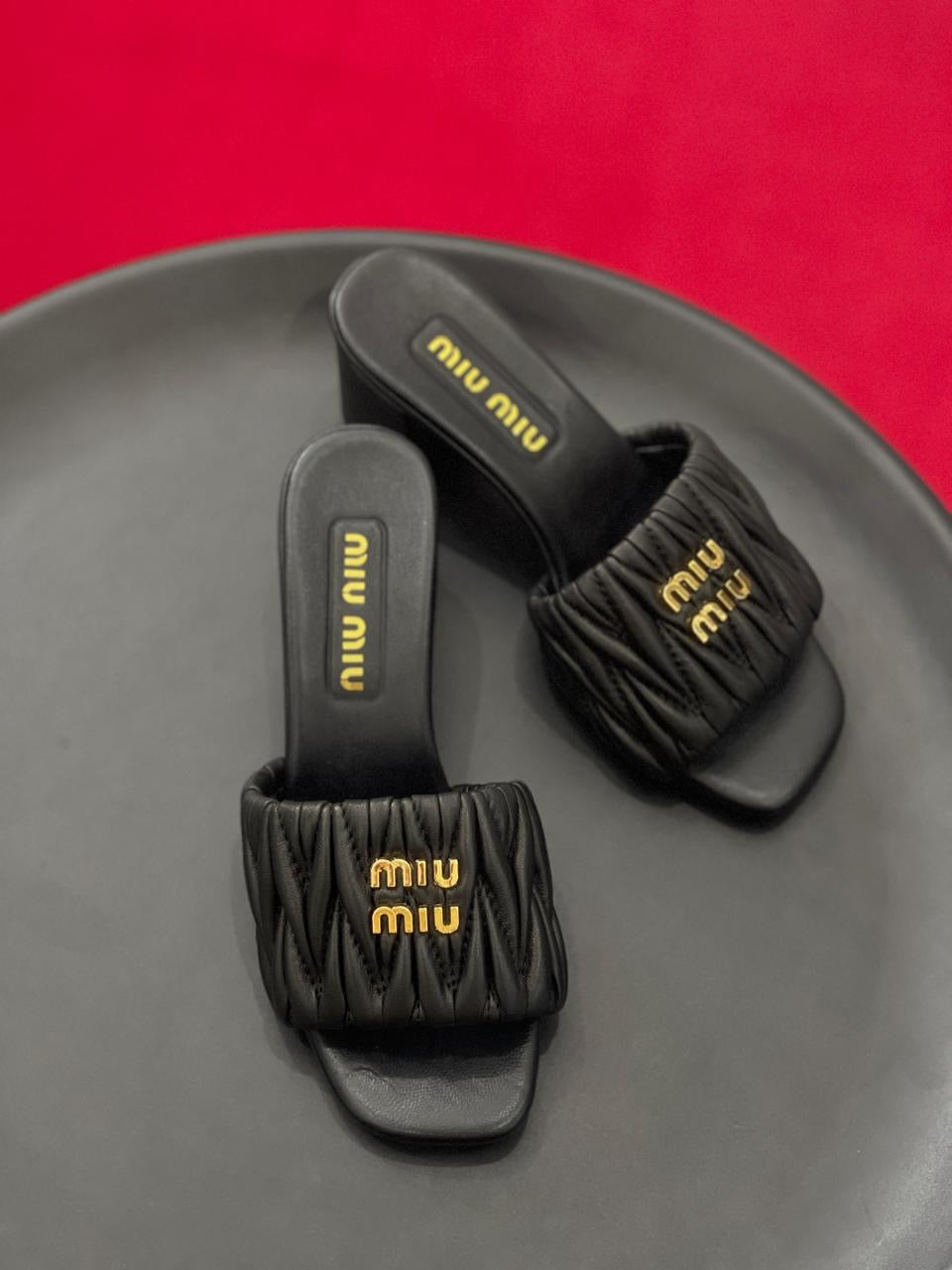 Miu miu sandals heels