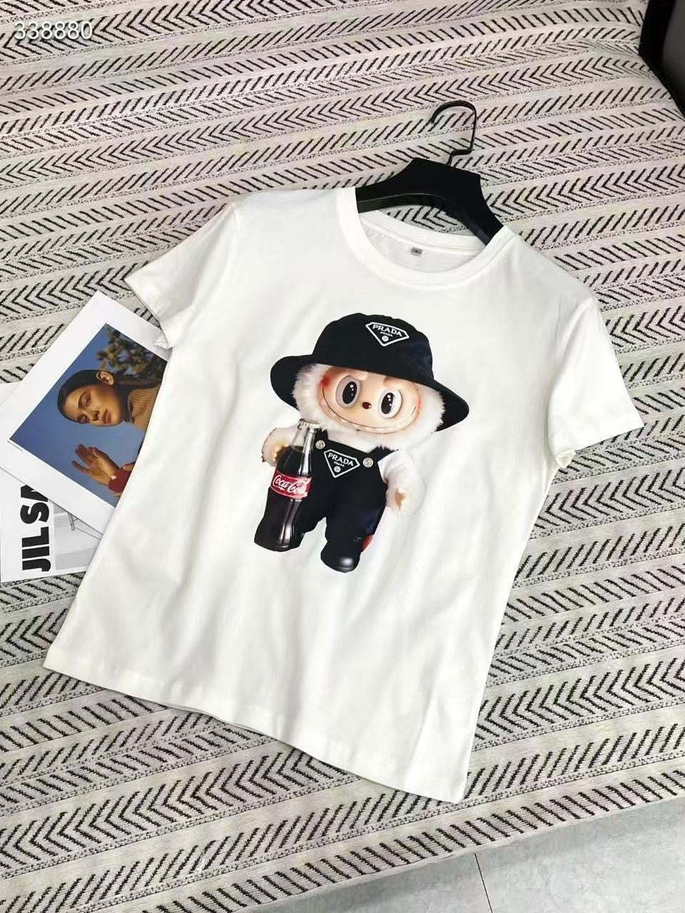 Labubu celine & prada Tshirt