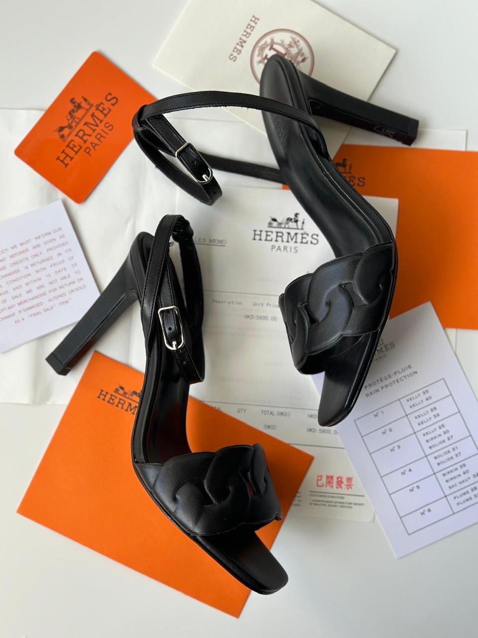 Hermes sandals heels