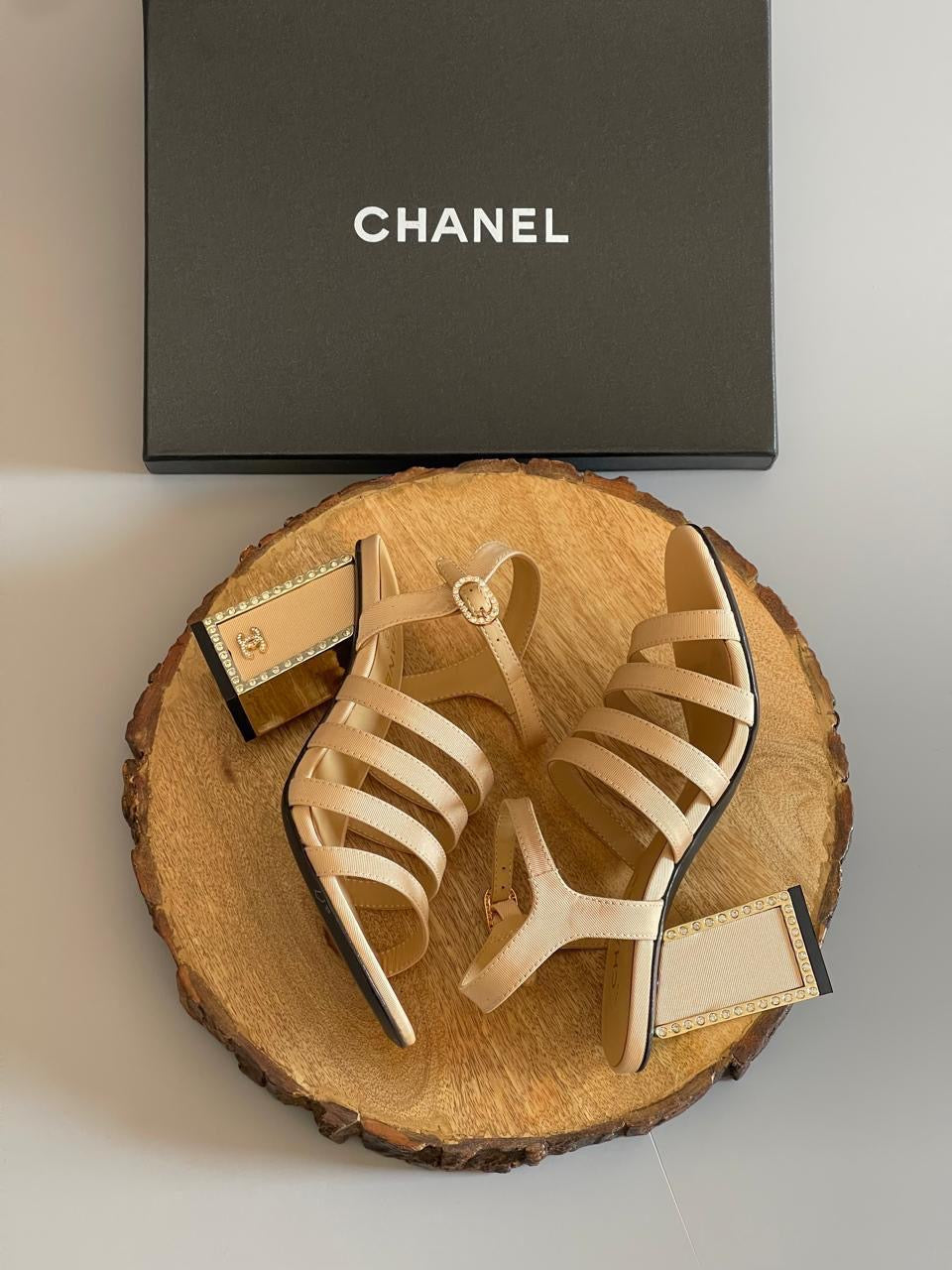 Chanel sandals heels