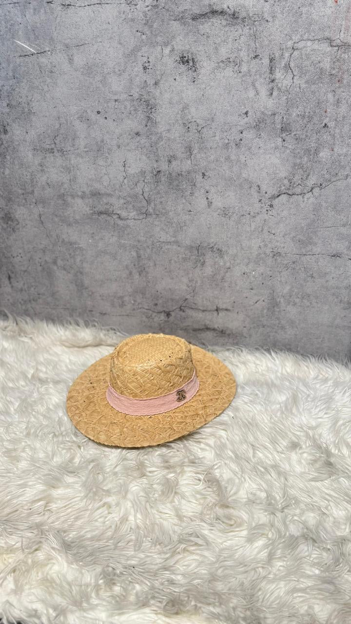 Chanel hat - beach hat