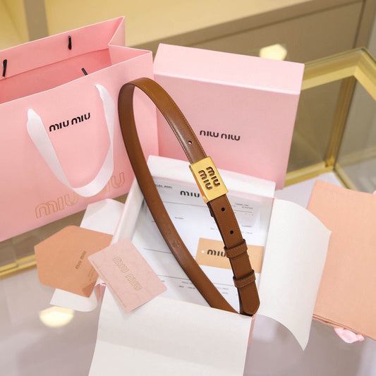 Miu miu belt