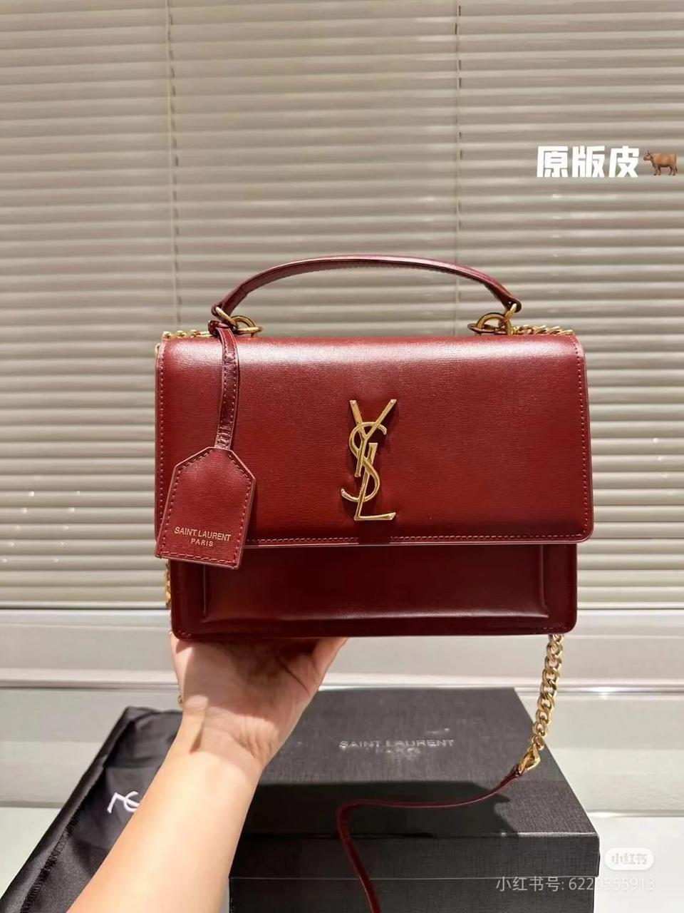 Ysl bag - maroon