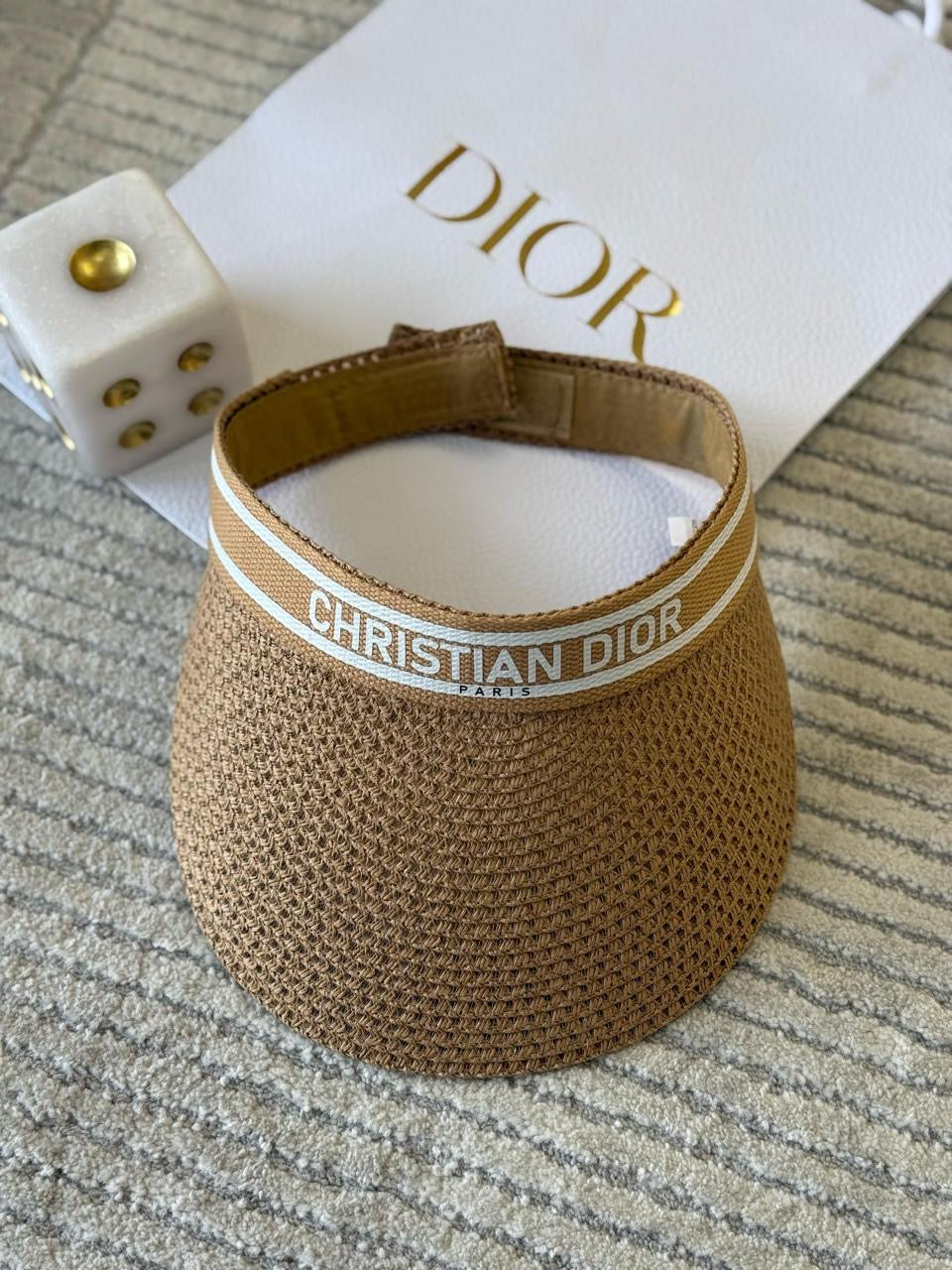 Dior hat - beach hat
