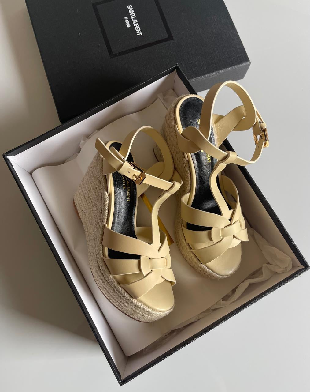 Ysl sandals heels - wedges