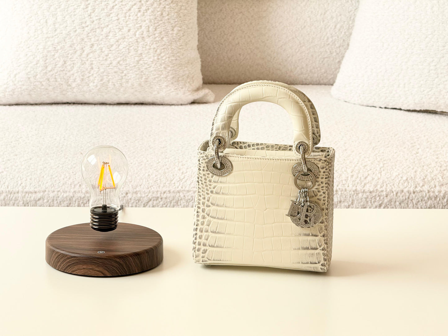 Lady Dior bag crocodile