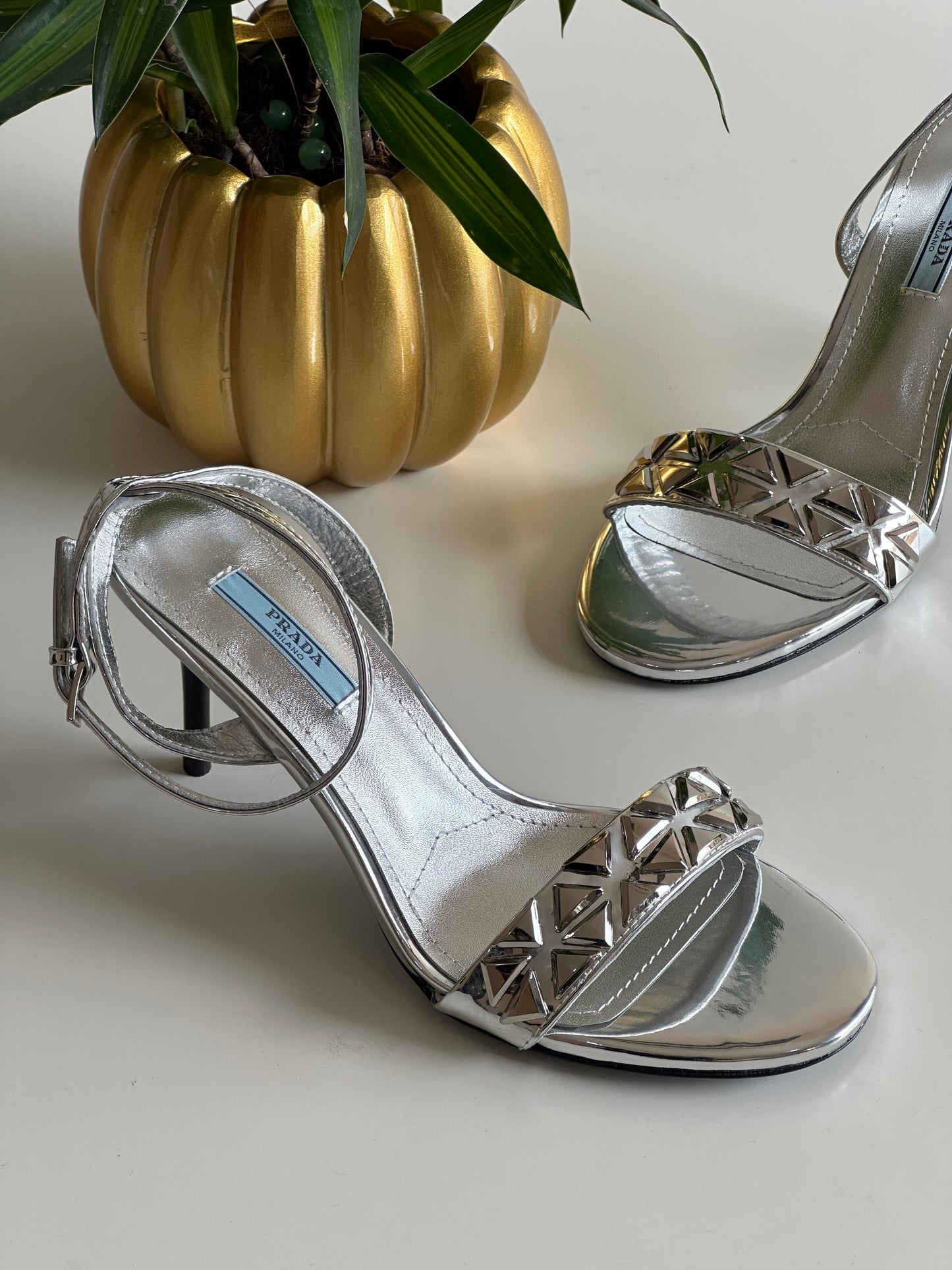 Prada sandals heels