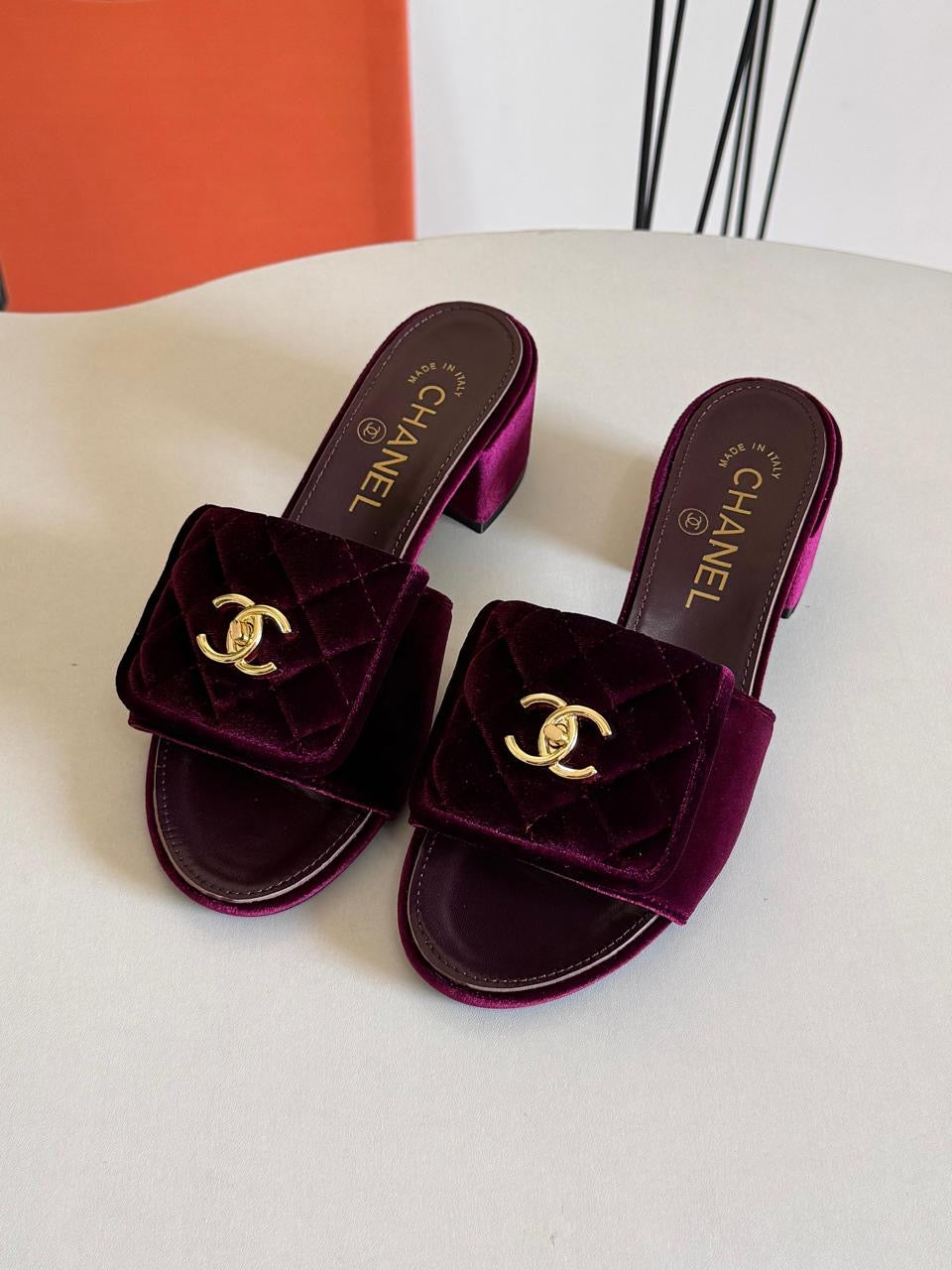 Chanel sandals heels