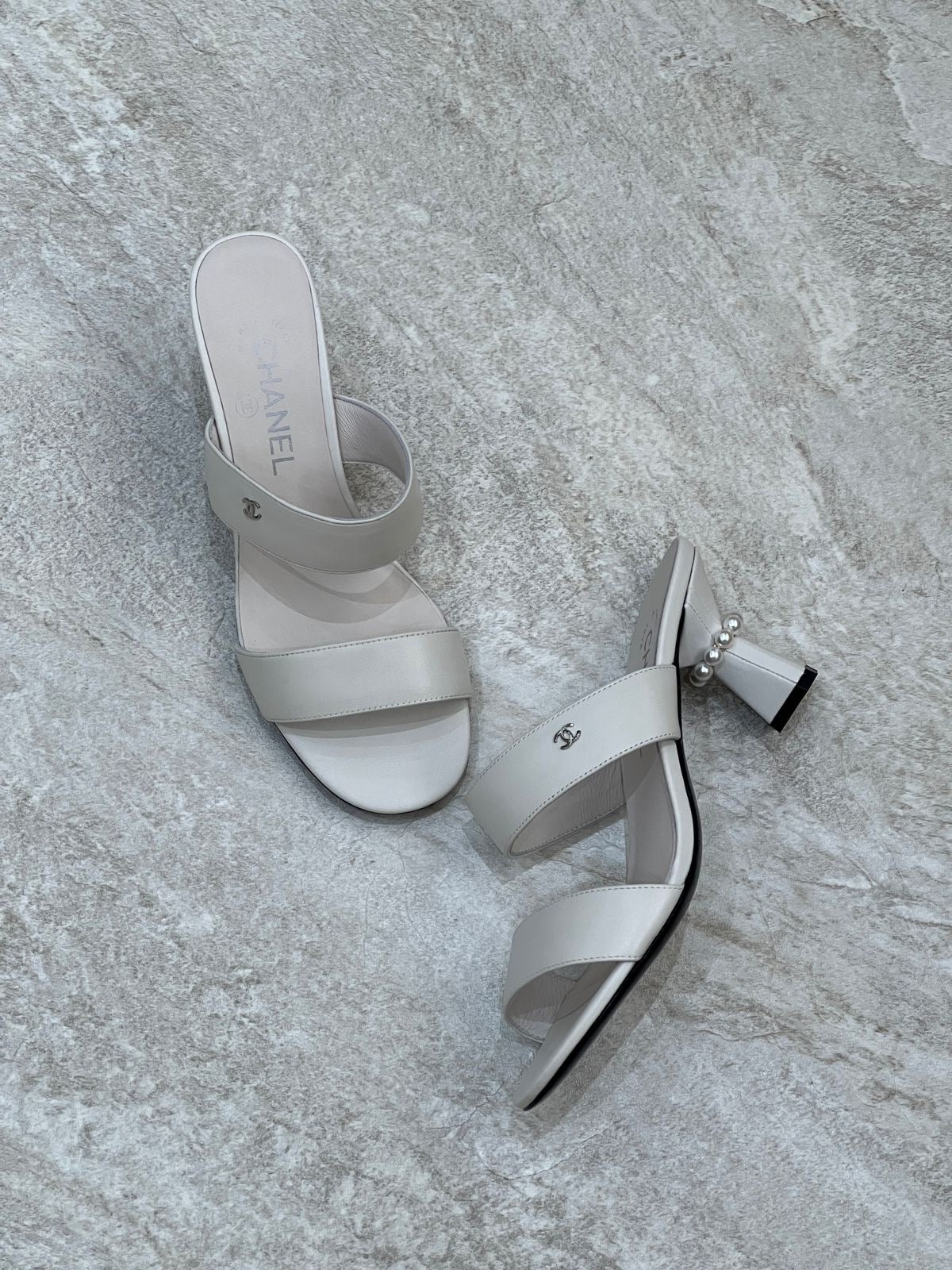 Chanel sandals heels