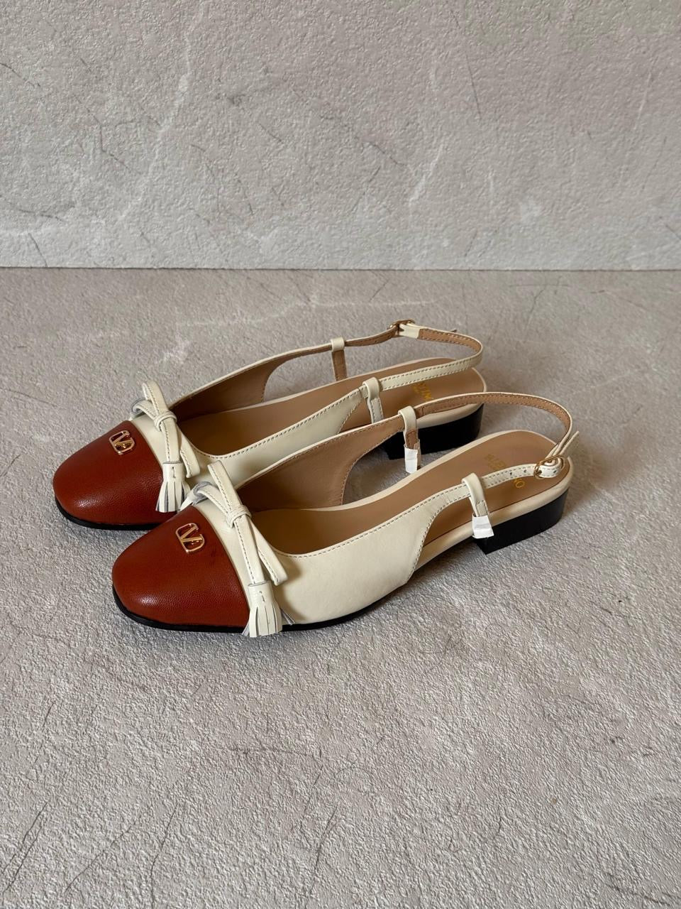 Valentino heels - low heels flat