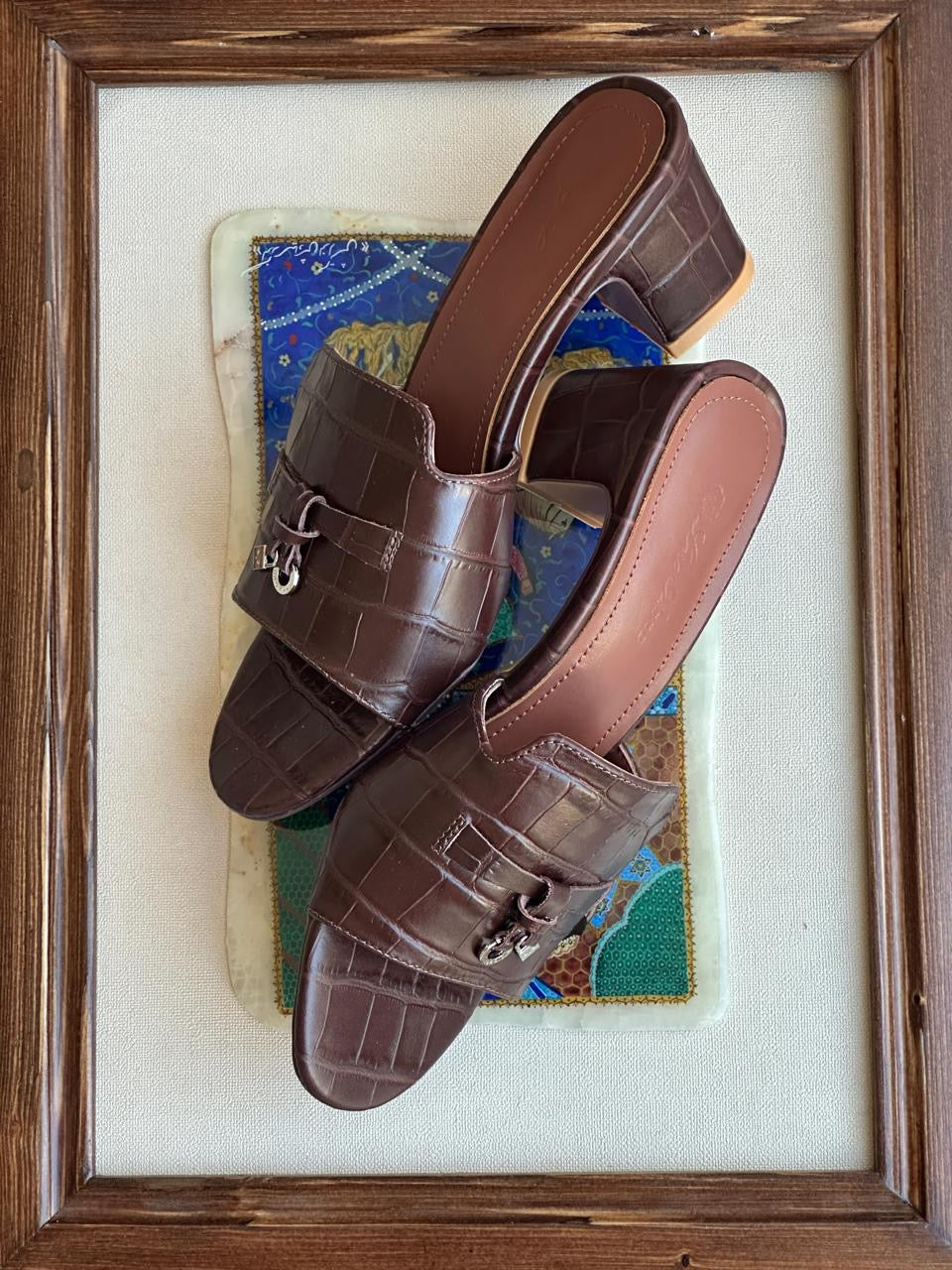 Loro piana sandals heels