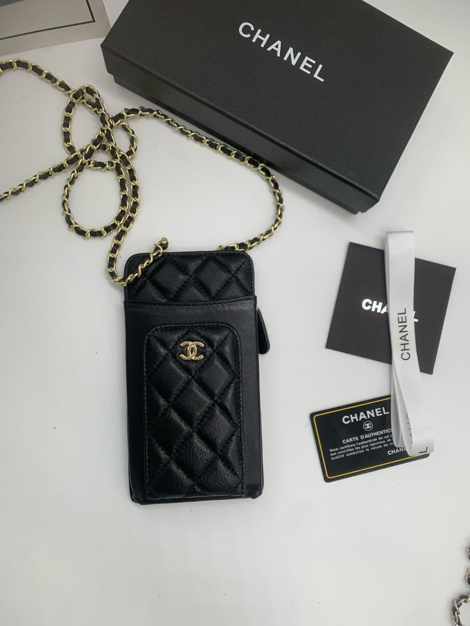 Chanel bag - phone holder