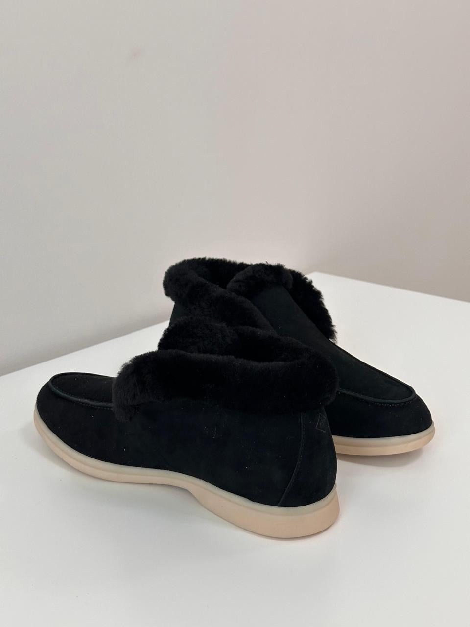 Loro piana loafers - boots with fur